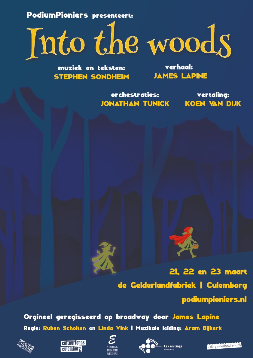 PodiumPioniers presenteert Into the Woods, tweede voorstelling