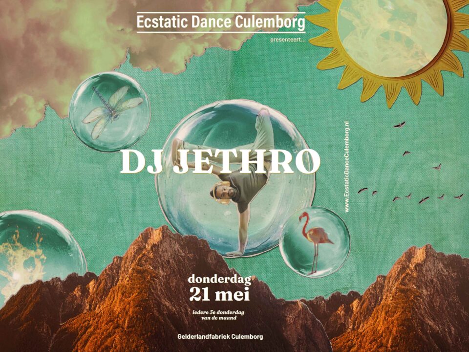 3 YR anniversary edition! Ecstatic Dance Culemborg bestaat 3 jaar!