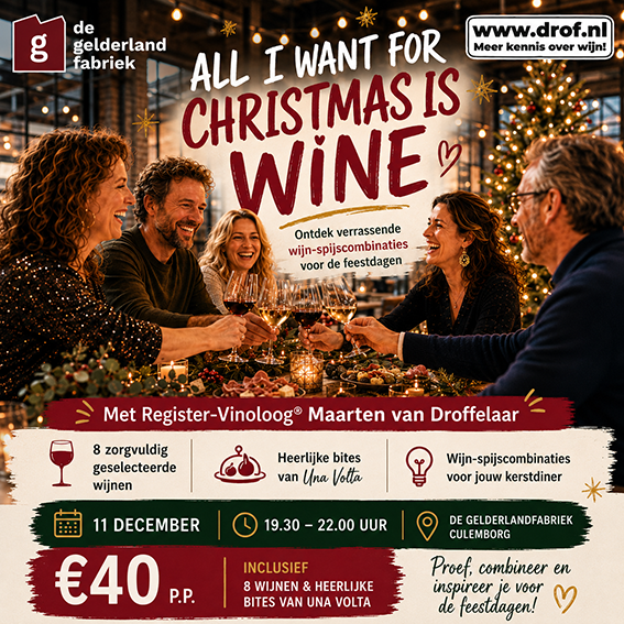 All I want for christmas is wine  - Wijnproeverij