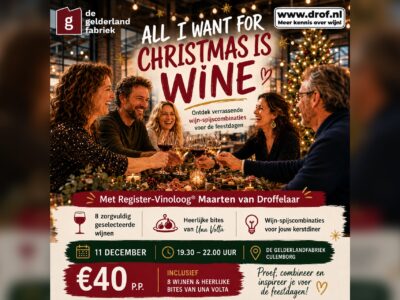 All I want for christmas is wine - Wijnproeverij