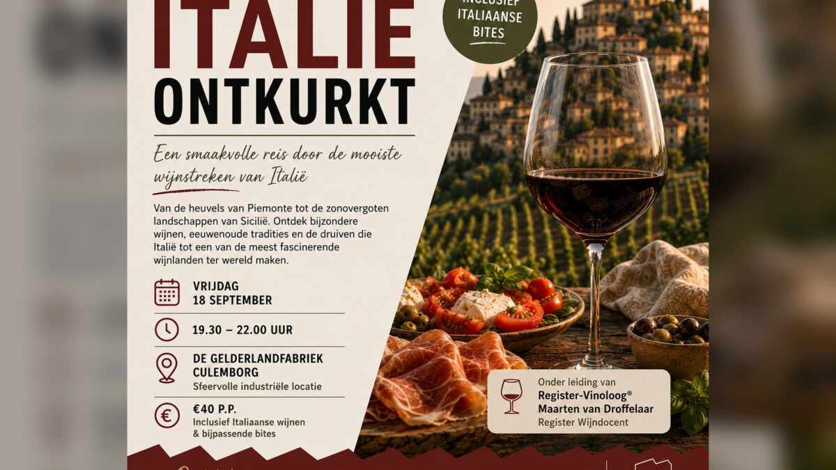 Italië Ontkurkt - Wijnproeverij