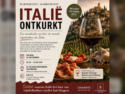 Italië Ontkurkt - Wijnproeverij
