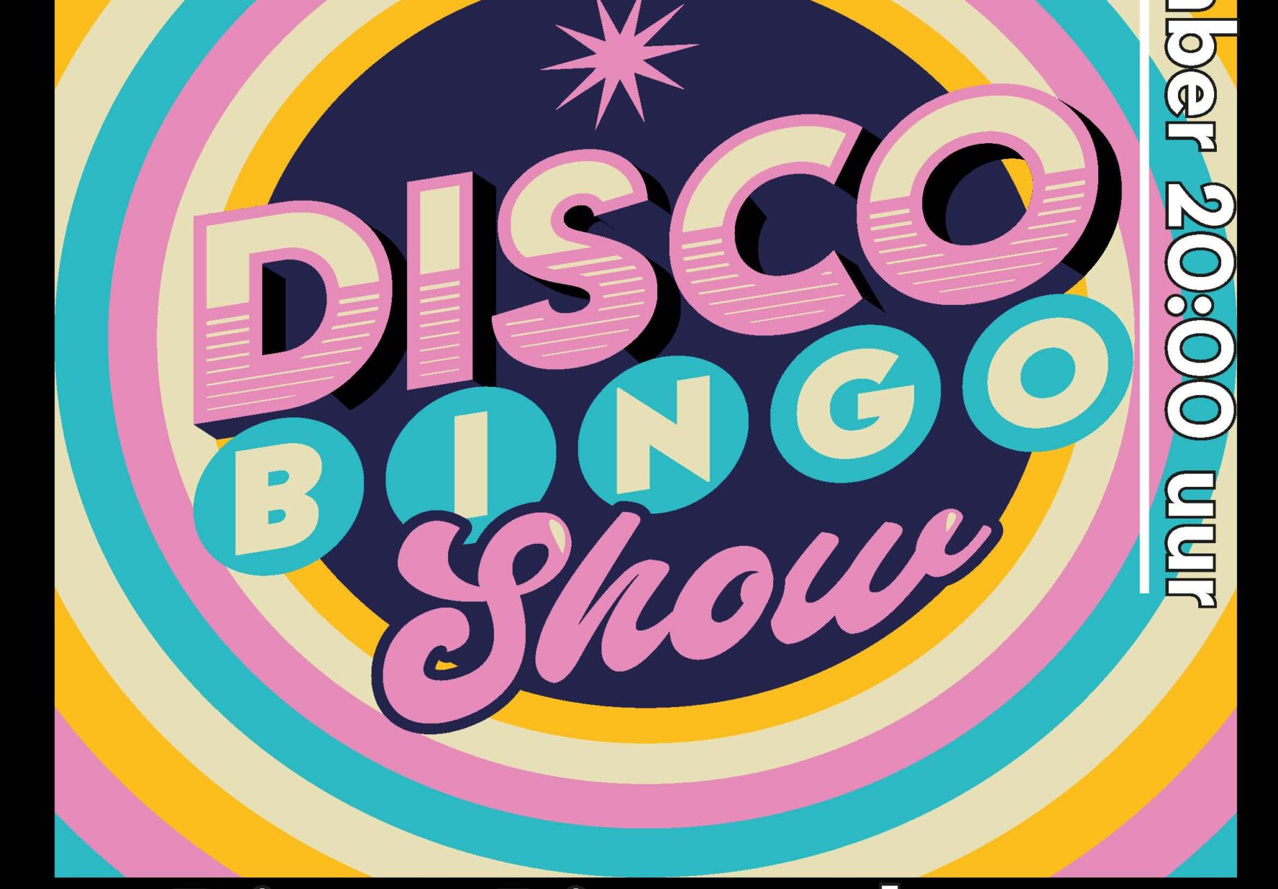 XXL Disco Bingo Show The Party
